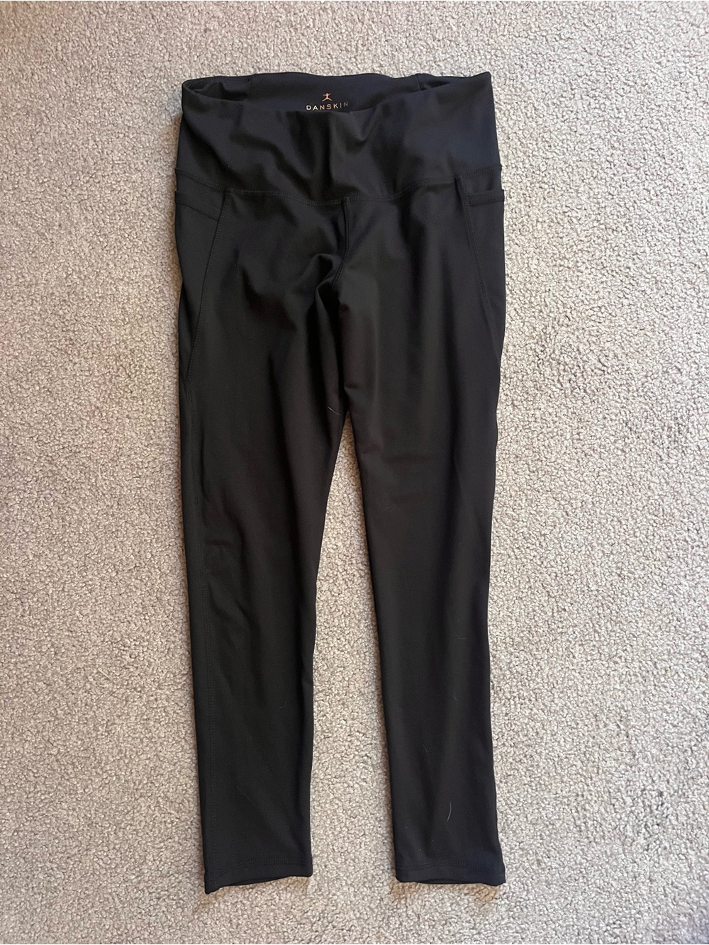 Danskin Black High-Rise Performance Leggings